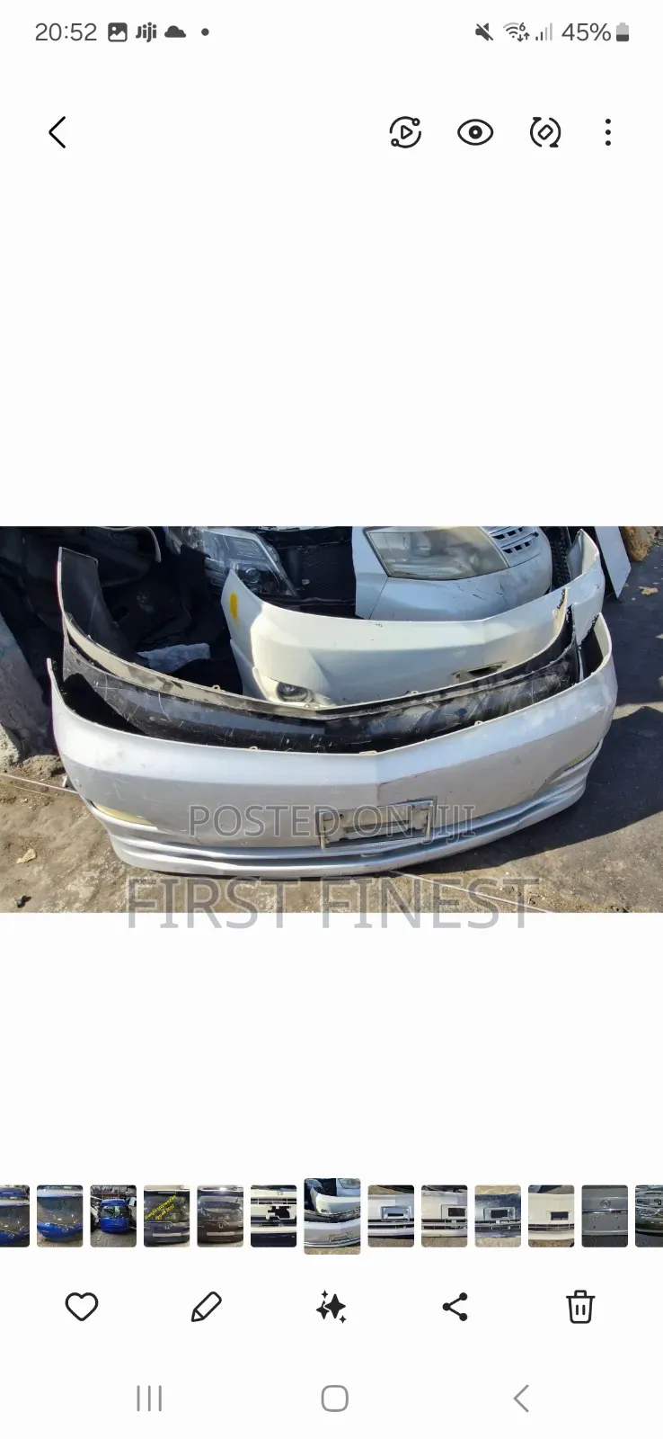2005 Toyota Alphard  Bumper Fog Lamps  In 3 Colours