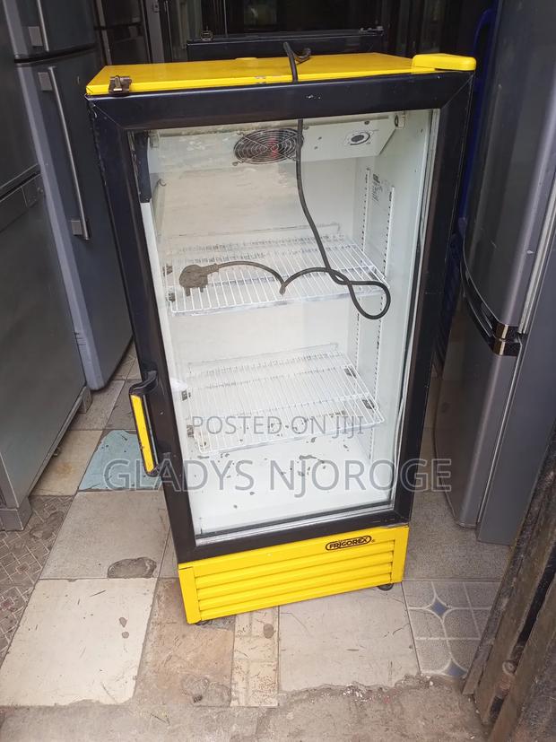 Min Fregorex Yellow Display Fridge