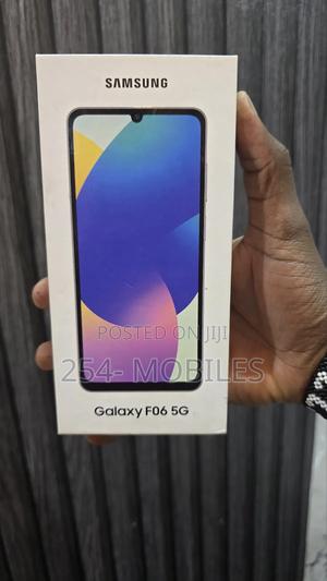 New Samsung Galaxy F06 5G 128 GB Black - main view