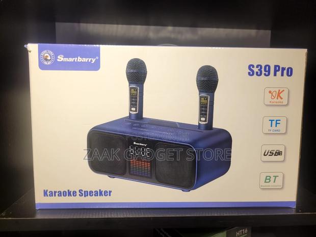 S39 Pro Bluetooth Speaker With 2 Microphones Karaoke Machine - main view