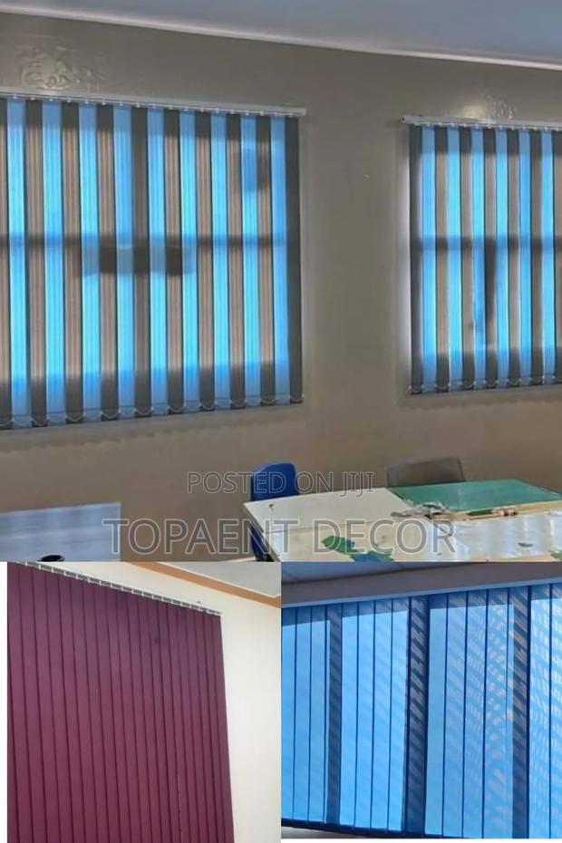 The Minimalist and Efficient Vertical Office Window Blinds - main view