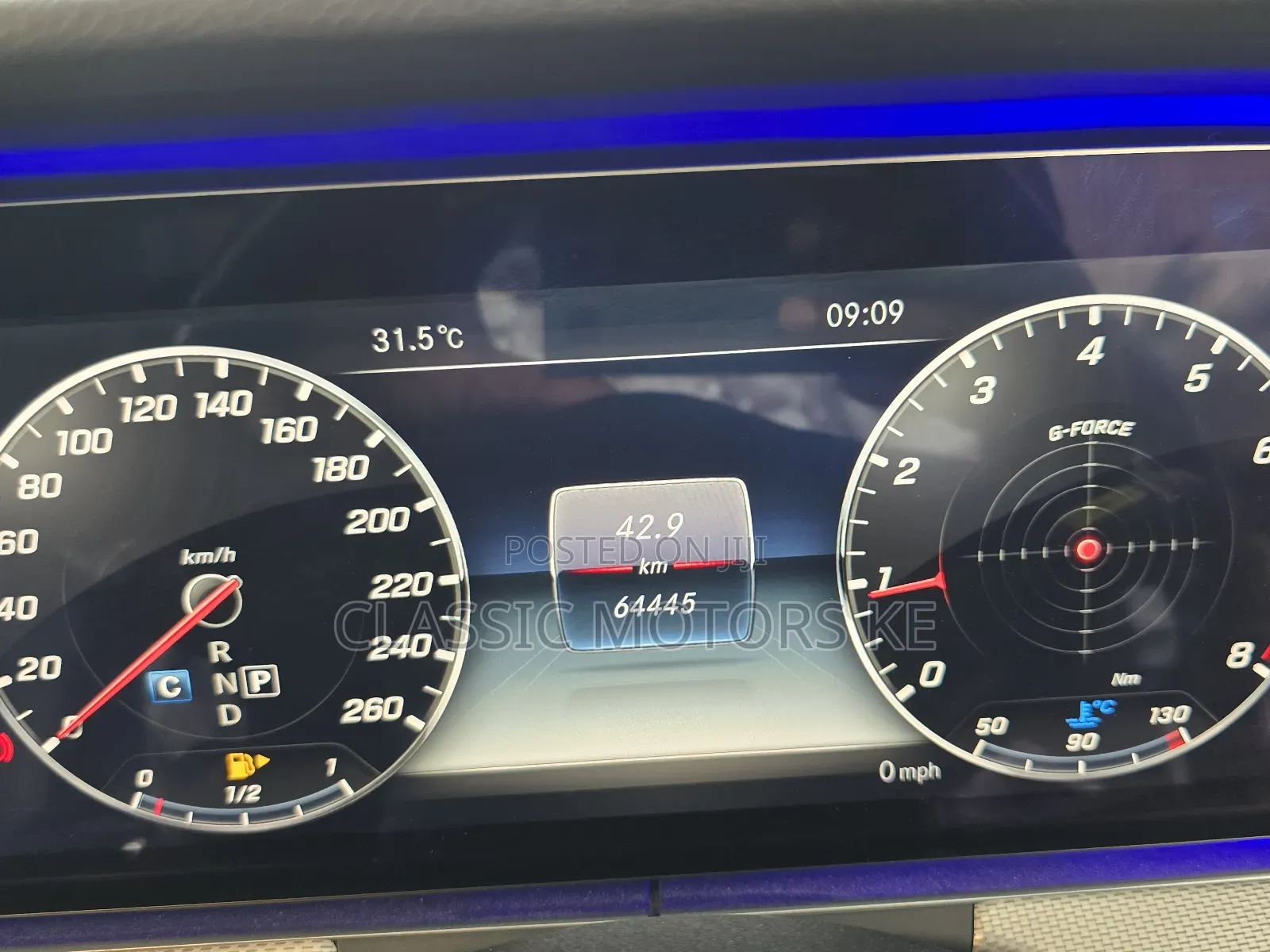 Mercedes-Benz E200 2018 Blue
