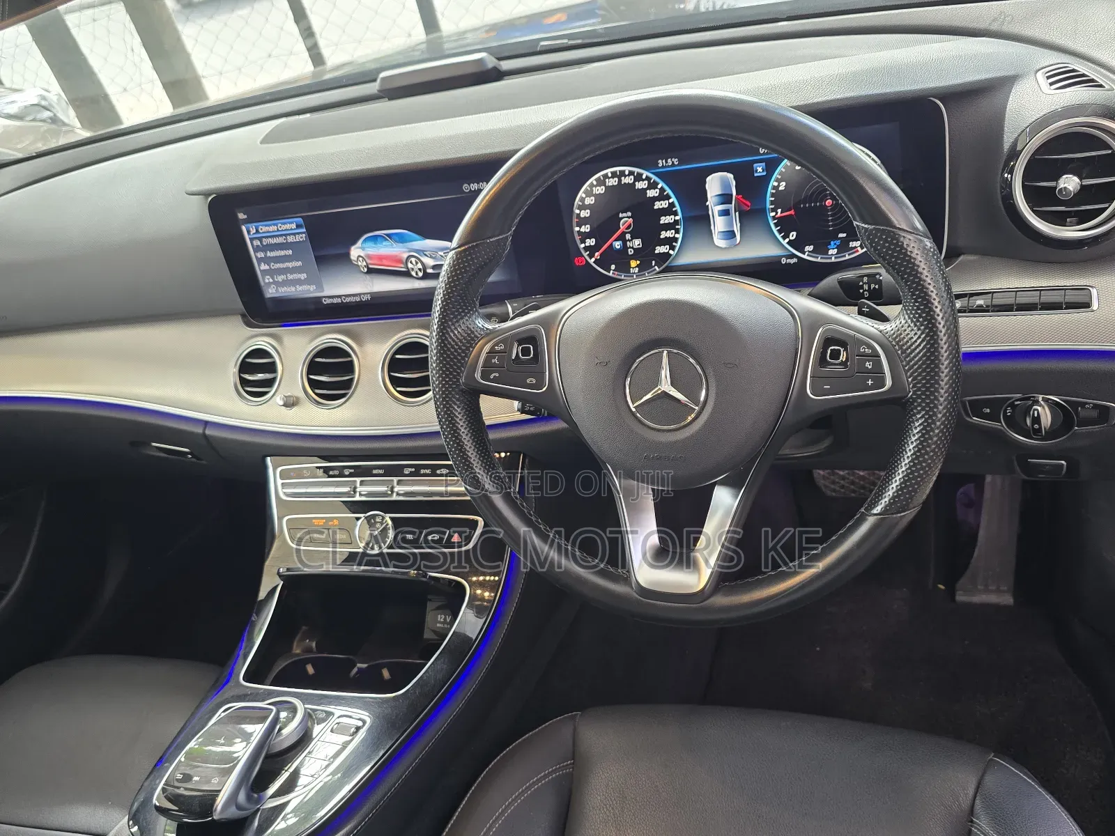 Mercedes-Benz E200 2018 Blue