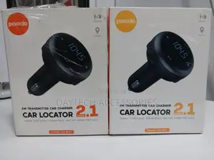 Porodo Wireless Fm Transmitter Car Charger Car Modulator