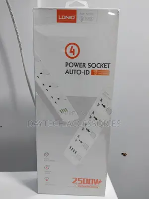 Ldnio Multi Power Strip With Usb Ports 4 Universal Sockets