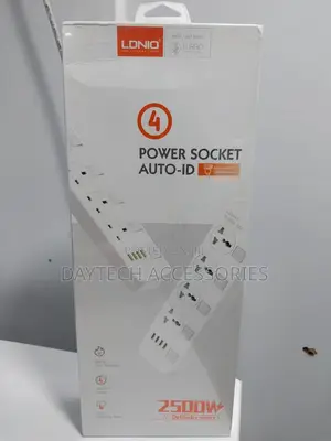 Ldnio Multi Power Strip With Usb Ports 4 Universal Sockets