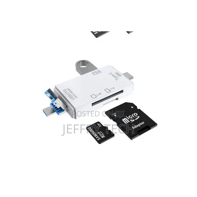Type C Micro Usb Sd Memory Card Tf Cards Reader Otg for Pc
