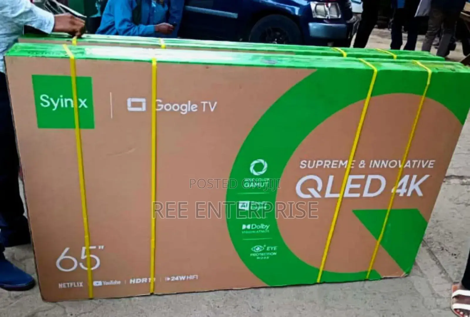 Brand New Syinix Google Qled 65 Tv