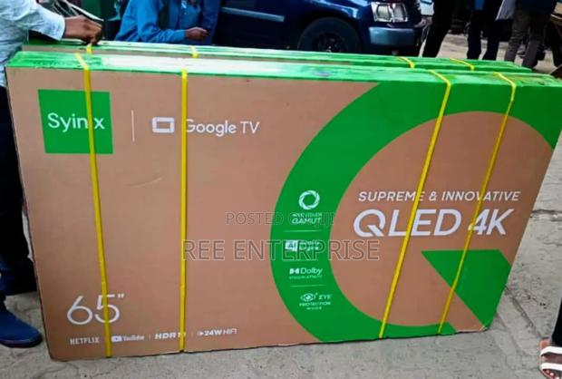 Brand New Syinix Google Qled 65 Tv