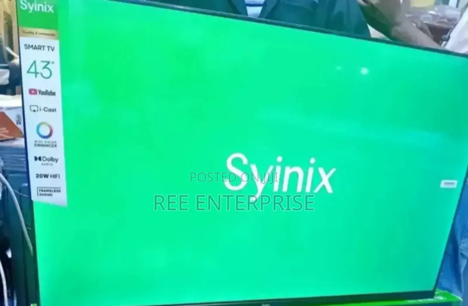 43 Inch Syinix Google Tv FHD 
A+Panel