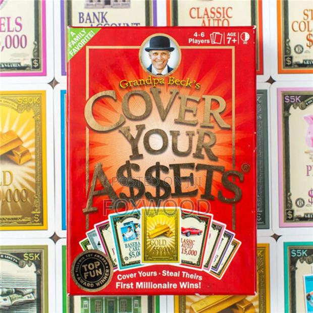 Grandpa Beck's Games Cover Your Assets Card Game - thumbnail 4