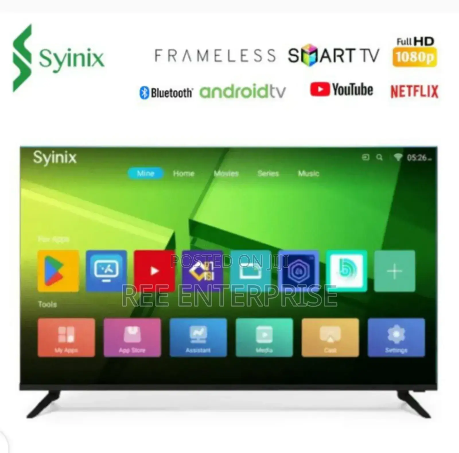 Simply Amazing Experience 
Syinix 32smart