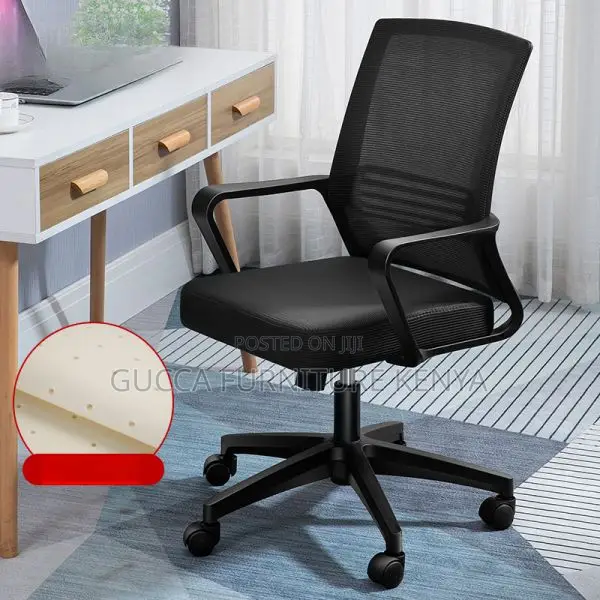 Office Chair: Modern Staff Room Captain Mesh Office Chair