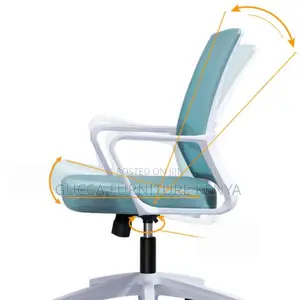 Office Chair: Modern Staff Room Captain Mesh Office Chair