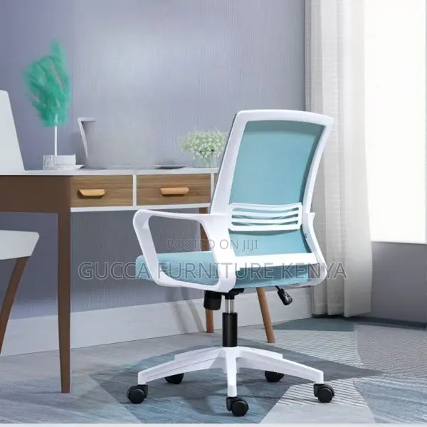 Office Chair: Modern Staff Room Captain Mesh Office Chair