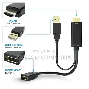 Hdmi To Displayport Cable Adapter