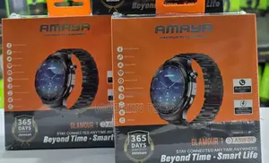 Amaya Asw-01 Metallic Silver Smart Watch