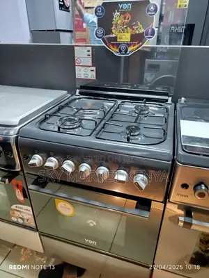 Von Standing Cooker 60×60cm 3 Gas + 1 Electric