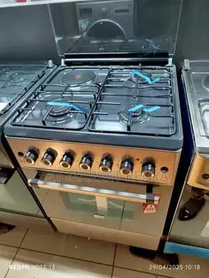 Mika Standing Cooker 58×58 Cm 3 Gas+ 1 Electric