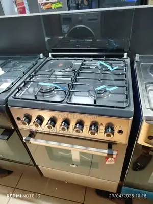 Mika Standing Cooker 58×58 Cm 3 Gas+ 1 Electric