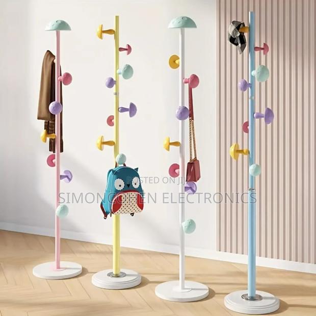 Coloured Hooks Coat Hanger