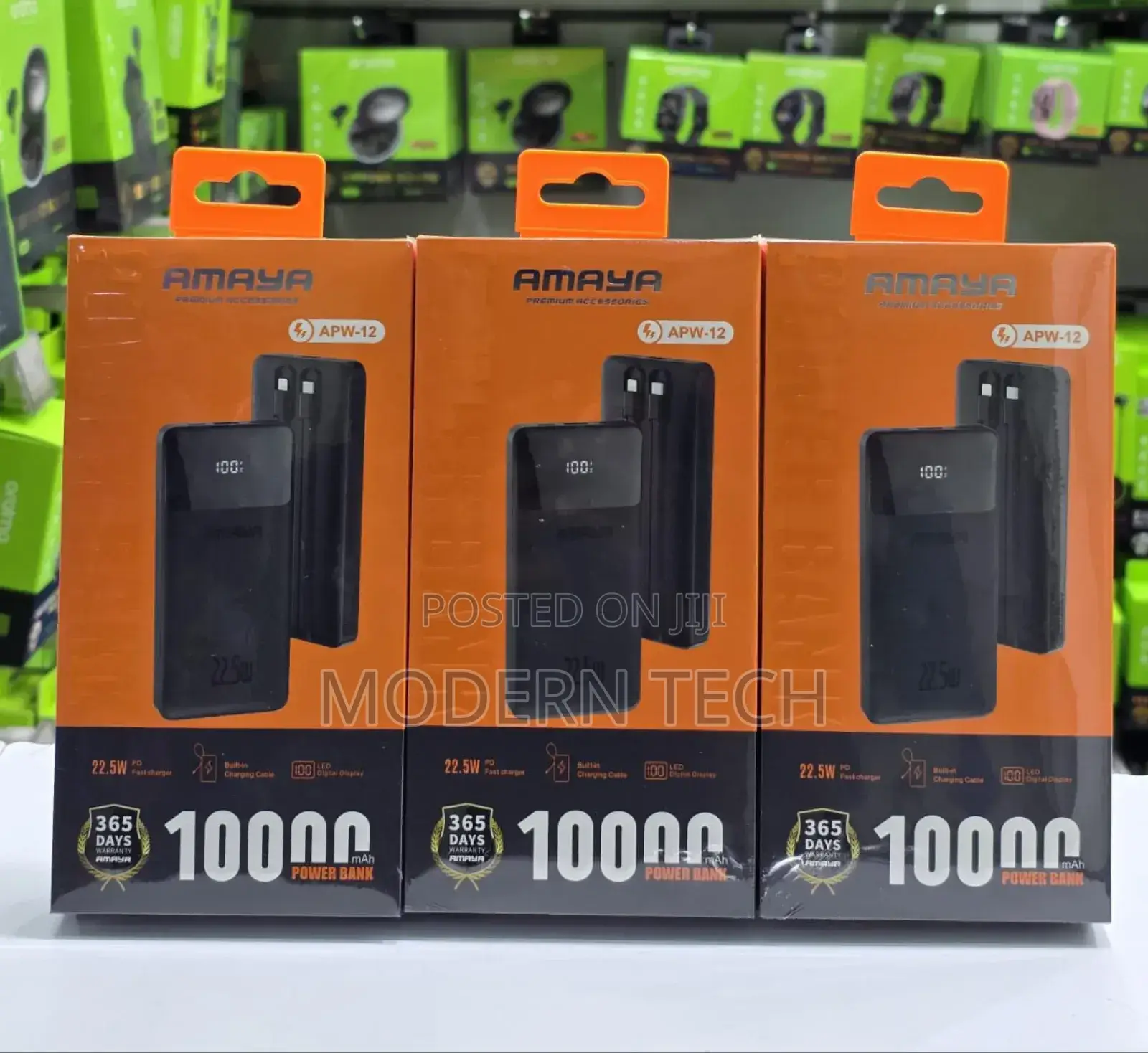 Amaya Apw-12 *10000mah 22.5w* Power Banks 