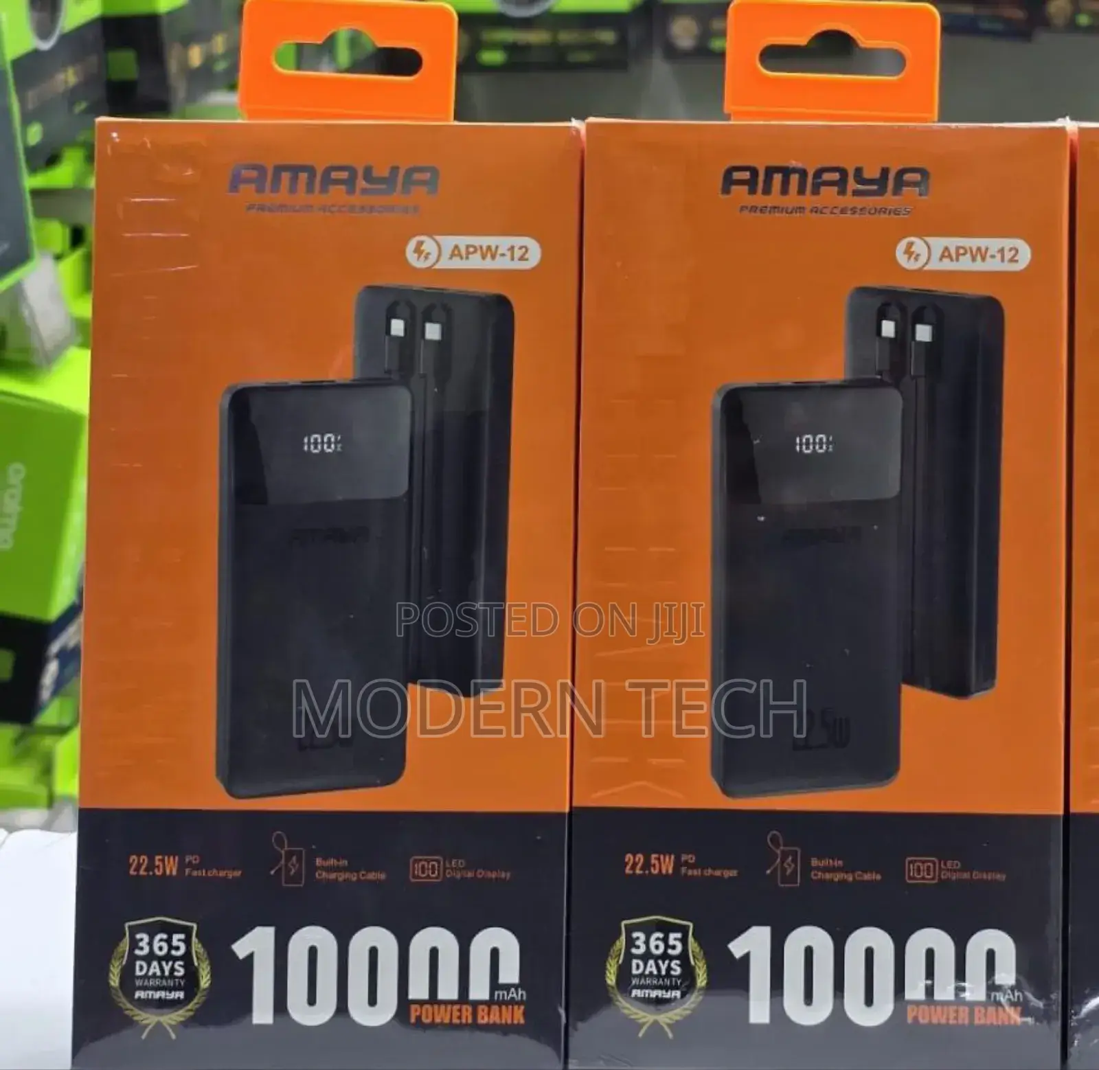 Amaya Apw-12 *10000mah 22.5w* Power Banks 