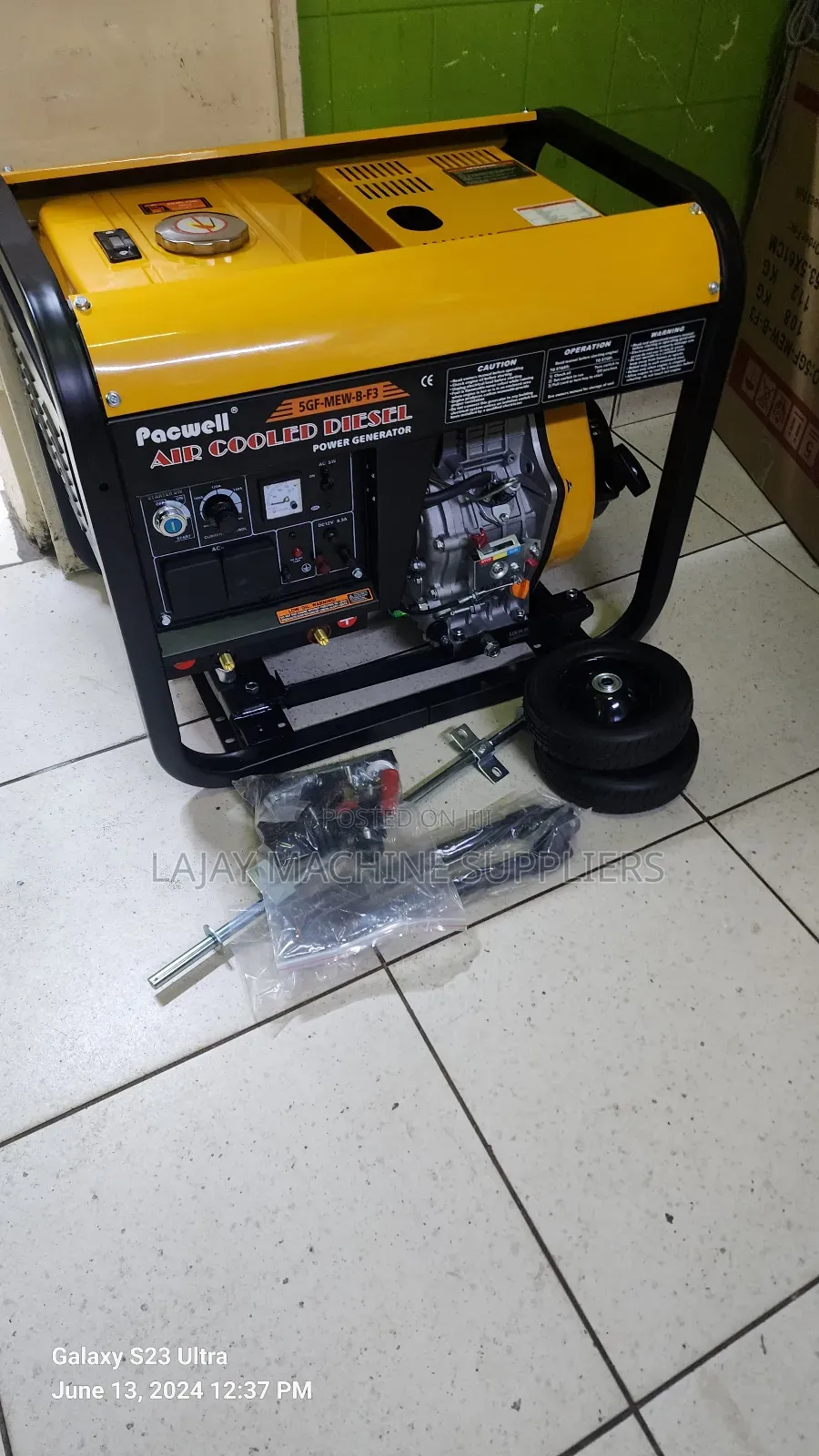 Pacwell Open Generator 7kva