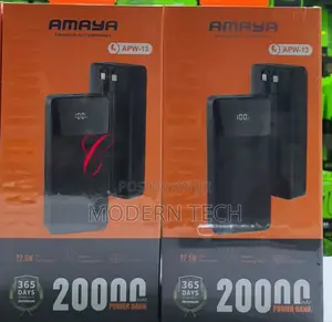 Amaya Apw-13 Power Bank 20000mah 22.5w Super Fast Charging