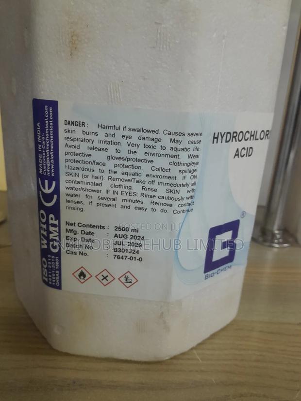 Hydrochloric Acid Imported - thumbnail 2