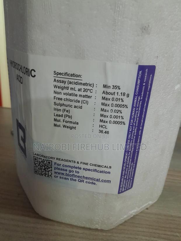 Hydrochloric Acid Imported - thumbnail 3