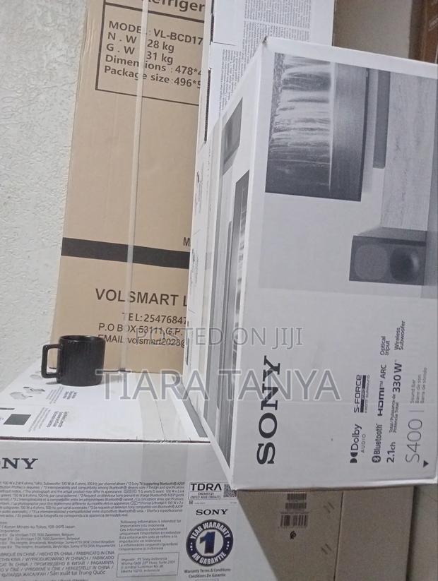 Sony Ht S400 2.1 With Powerful Wireless Subwoofer - main view