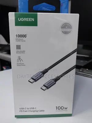 Ugreen Usb C to Usb C Cable 100w Pd Fast Charging Cable 1.5m