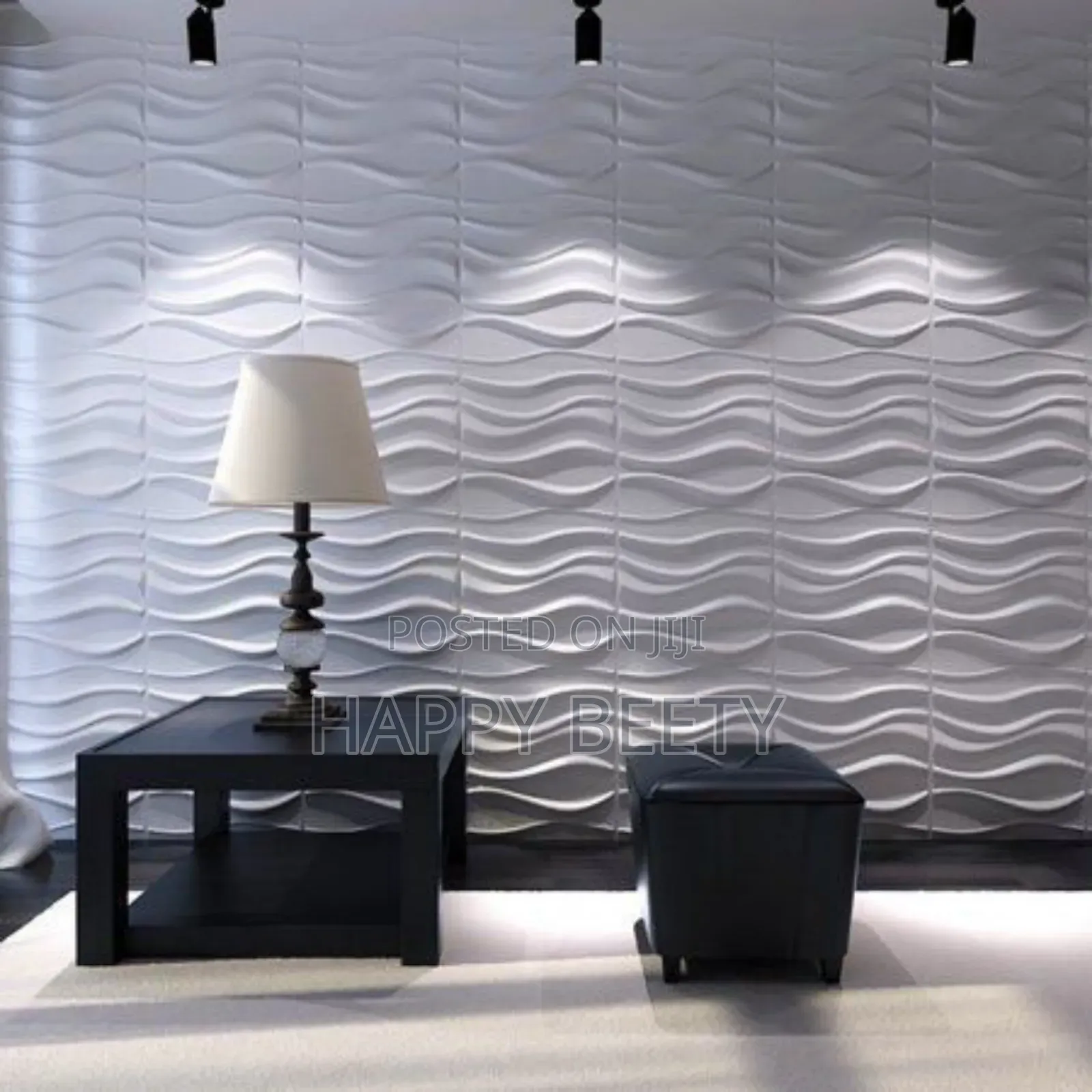 Art Decorative Wavy 3d Panels for Excellent Look Walls