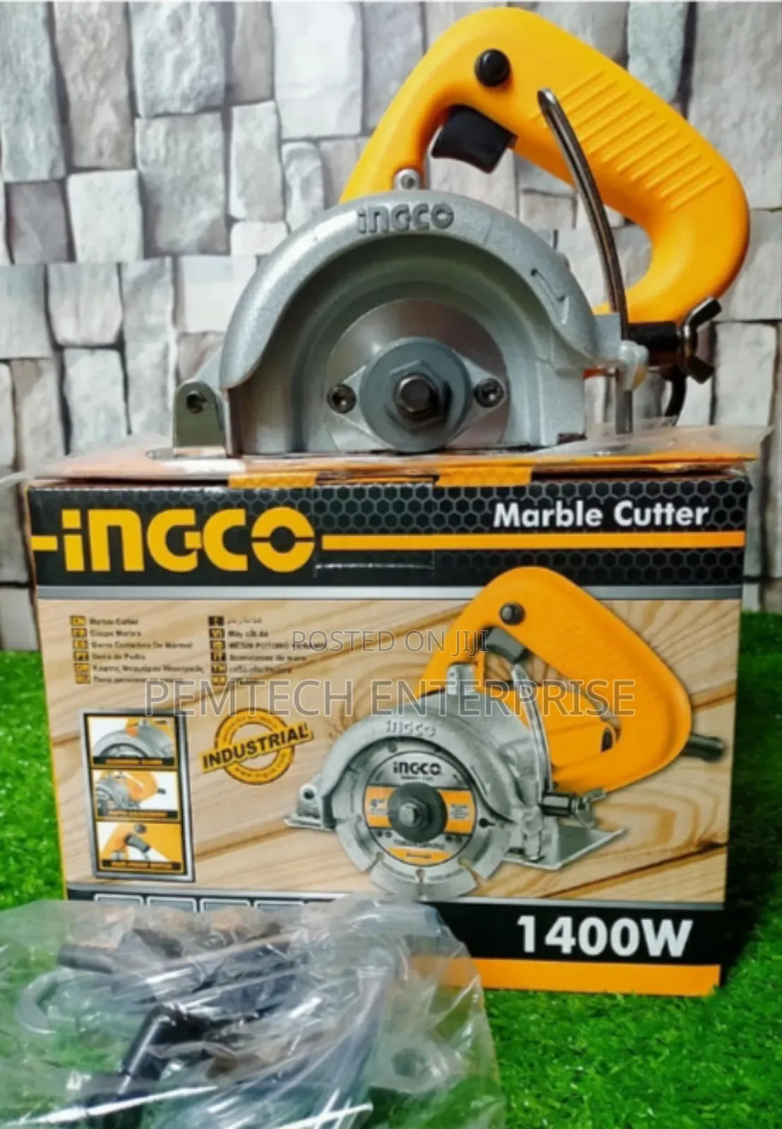 110mm 1400w Ingco Mc14008 Granite Cutting Machine