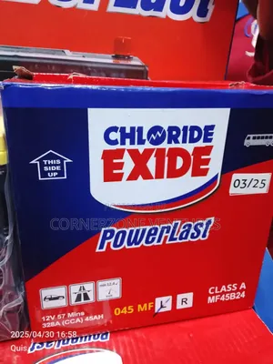 Chloride Exide 12v 45ah Battery