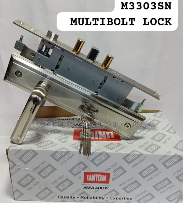 Steel Door Lock Union - main view
