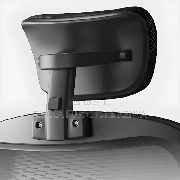 Office Chair: Ergonomic Flip-Up Armrest and Headrest Chair