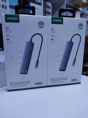 Ugreen Usb C to 4 Port Usb 3.0 Hub Laptop - thumbnail 2