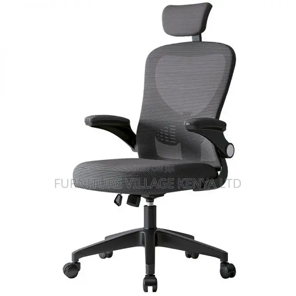 Office Chair:Office Chair With Movable Arms and Neck Support