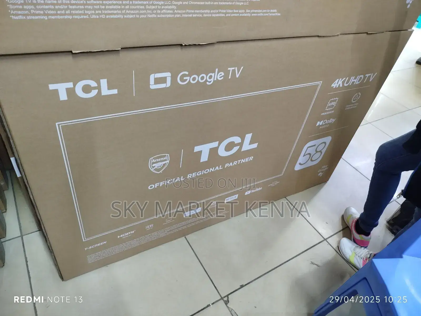 TCL 58 Inch Uhd Google Tv