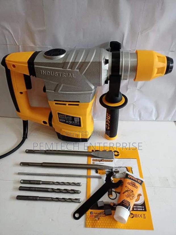 1800w 36mm Ingco Rh18008 Hammer Drill - thumbnail 2