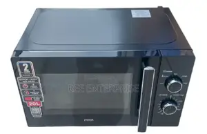 20litres Manual Mika  Microwave Black.