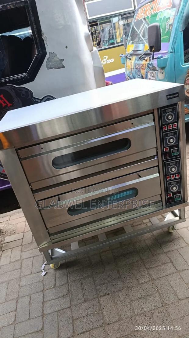 Electric Food Oven /Premier 2 Deck 6 Tray Oven - thumbnail 3