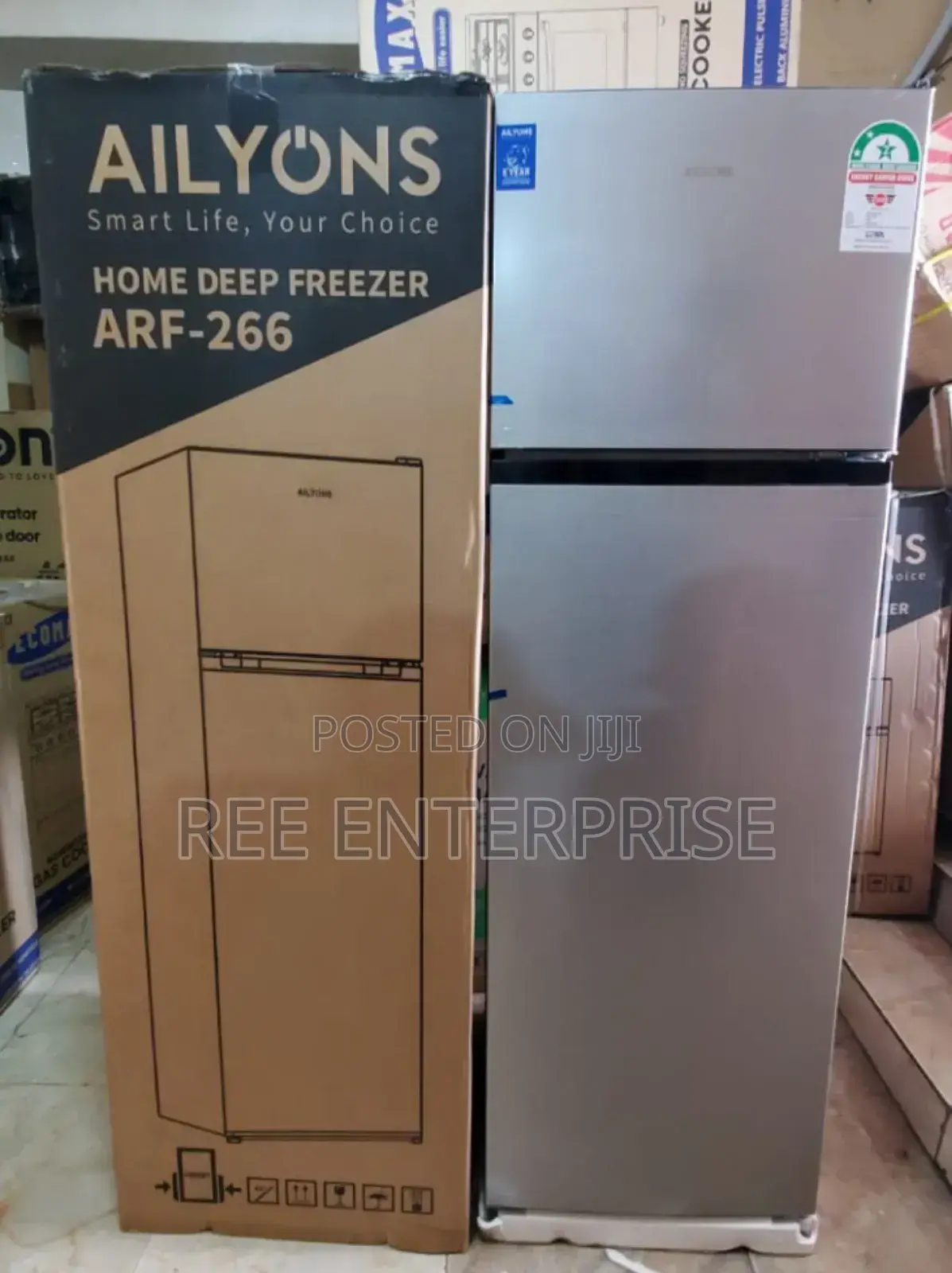 266 Litres Double Door Ailyons Refrigerator