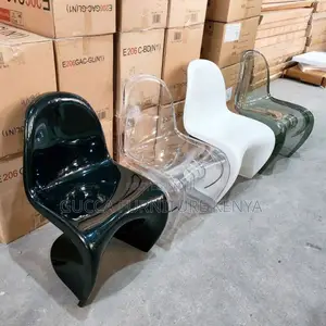 Dining Chair: Lucid Abs Plastic Work Chair for Home Office