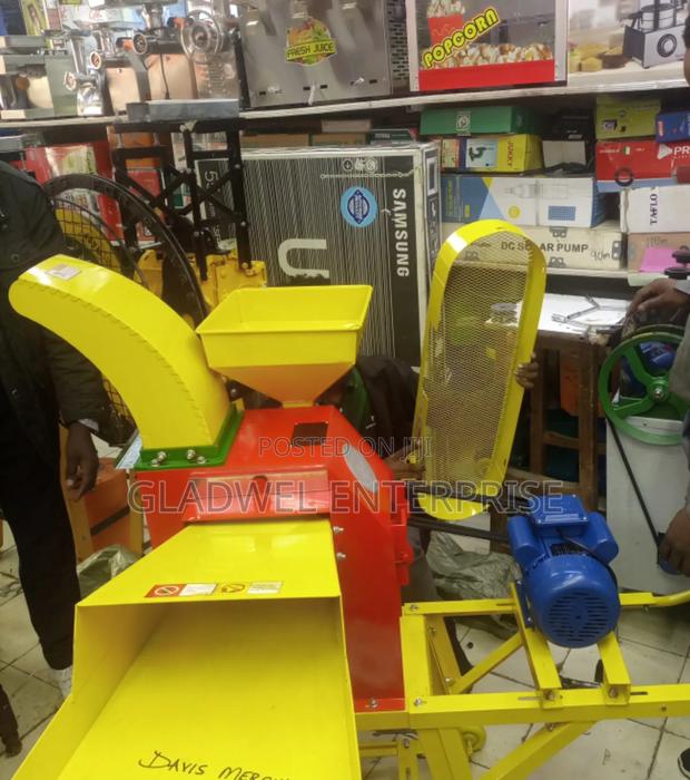 Animal Feed Chopper Complete With Motor - main view