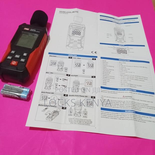 Halls Sound Level Meter - main view