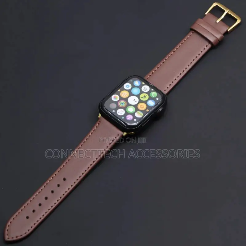Leather Strap For Apple Watch Series 3 4 5 Series 42mm 38mm 40mm 44mm