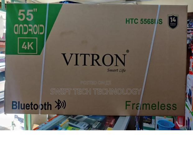 Vitron 55 Inches Smart Android Frameless Tv With Bluetooth. - thumbnail 3